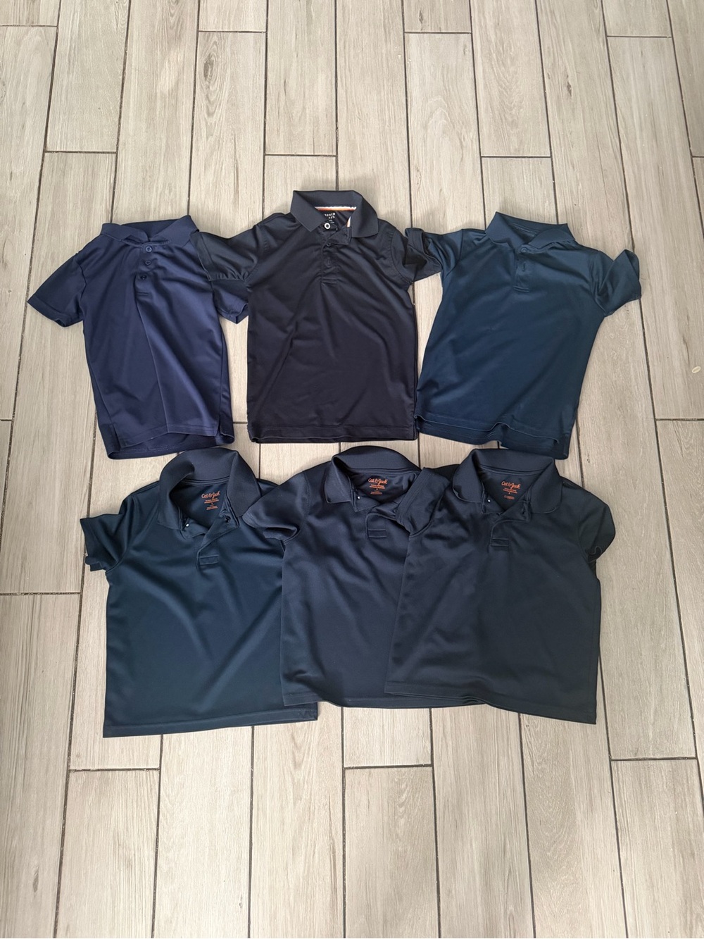 Boys Uniform Shirts- Navy and Dark Blue